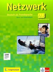 Portada de Netzwerk A2. Kurs-und Arbeitsbuch mit DVD una Audio CDs