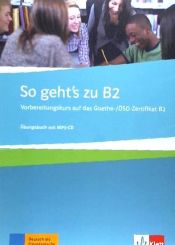 Portada de So geht's zu B2. Libro de ejercicios con MP3