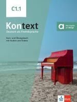 Portada de Kontext C1.1. Kurs- und Übungsbuch mit Audios und Videos