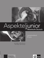 Portada de Aspekte junior B1 plus. Lehrerhandbuch