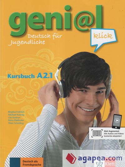 Geni@l klick A2.1. Kursbuch mit Audio-Dateien zum Download