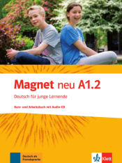 Portada de Magnet neu A1.2 Kursbuch-und Arbeitsbuch mit Audio-CD