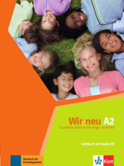 Portada de Wir neu Lehrbuch A2 + CD