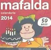 Portada de Calendario sobremesa 2014 Mafalda