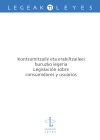 Kontsumitzaile eta erabiltzaileei buruzko legeria. Legislación sobre consumidores y usuarios