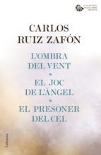 Portada de L'Ombra del Vent + El Joc de l'Àngel + El Presoner del Cel (pack) (Ebook)