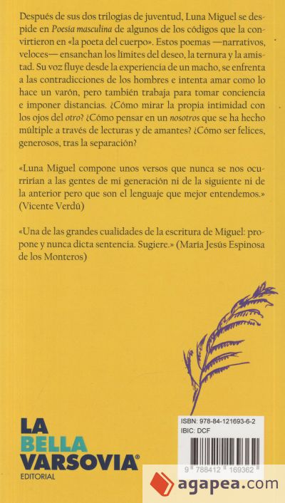 Poesía masculina