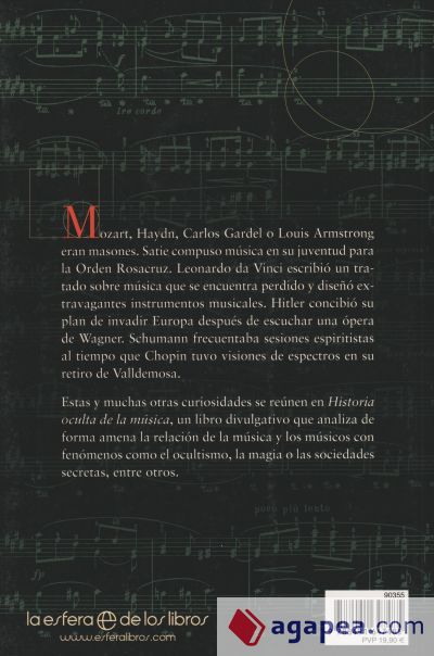 Historia oculta de la música: Magia, geometría sagrada, masonería y otros misterios