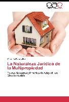 Portada de La Naturaleza Jurídica de la Multipropiedad