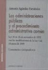 LAS ADMINISTRACIONES PÚBLICAS Y EL PROCEDIMIENTO ADMINISTRATIVO COMÚN