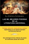 LAS MIL MEJORES POES&Iacute;AS DE LA LITERATURA UNIVERSAL