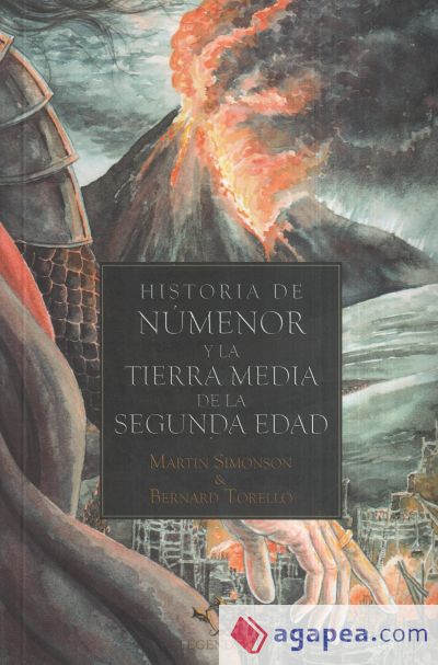 HISTORIA DE NUMENOR Y LA TIERRA MEDIA DE LA SEGUNDA EDAD - MARTIN SIMONSON  - 9788419343208