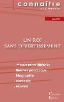 Portada de Fiche de lecture Un roi sans divertissement de Jean Giono (Analyse littéraire de référence et résumé complet)