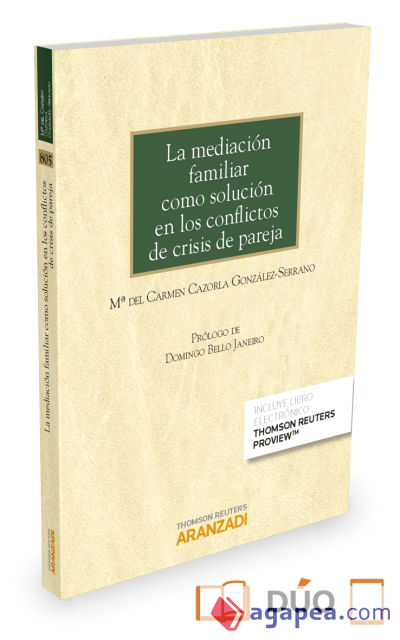 MEDIACION FAMILIAR COMO SOLUCION EN LOS CONFLICTOS DE CRISIS DE PAREJA