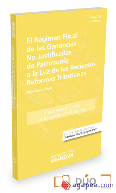 REGIMEN FISCAL DE LAS GAGANCIAS NO JUSTIFICADAS DE PATRIMONIO