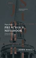 Portada de Pages from a Preacher's Notebook: Wisdom and Prayers from the Pen of John Stott