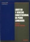 LIBERTAD Y DERECHO CONSTITUCIO