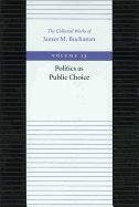 Portada de Politics as Public Choice