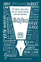 Portada de 20 listas geniales de 20 pensadores sobresalientes 20/20