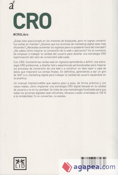 CRO: CONVIERTE LAS VISITAS WEB EN INGRESOS CRO: CONVIERTE LAS VISITAS WEB EN INGRESOS