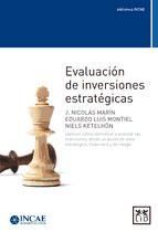 Portada de Evaluacio?n de inversiones estrate?gicas (Ebook)