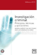 Portada de Investigación criminal (Ebook)