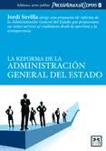 Portada de La reforma de la Administración General del Estado (Ebook)