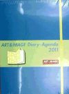 LIGHT BLUE FLOWERS YELLOW 2011 A&I AGENDA 16 X 22