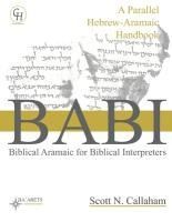 Portada de Biblical Aramaic for Biblical Interpreters: A Parallel Hebrew-Aramaic Handbook