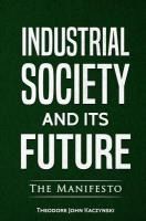 Portada de Industrial Society and Its Future