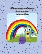 LIBRO PARA COLOREAR DE ANIMALES PARA NIÑOS: IMPRESIONANTE LIBRO PARA ...