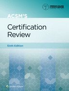 Portada de Acsm's Certification Review