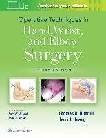 Portada de Operative Techniques in Hand, Wrist, and Elbow Surgery