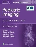 Portada de Pediatric Imaging: A Core Review