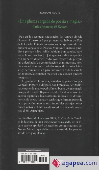 El País de la Canela (Trilogía sobre la conquista del Nuevo Mundo 2)