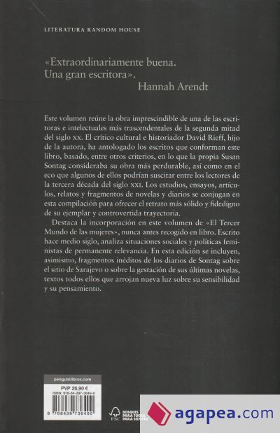 Obra imprescindible Obra imprescindible