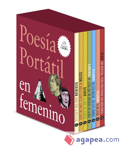 Poesía portátil en femenino (Dickinson | Sexton | Bishop | Ajmátova | Pizarnik | Vilariño | Plath)