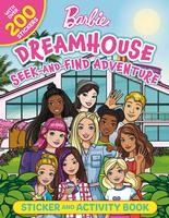 Portada de Barbie Dreamhouse Seek-And-Find Adventure: 100% Officially Licensed by Mattel, Sticker & Activity Book for Kids Ages 4 to 8