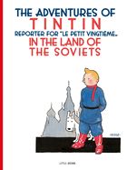 Portada de The Adventures of TinTin in the Land of the Soviets