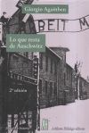 LO QUE RESTA DE AUSCHWITZ