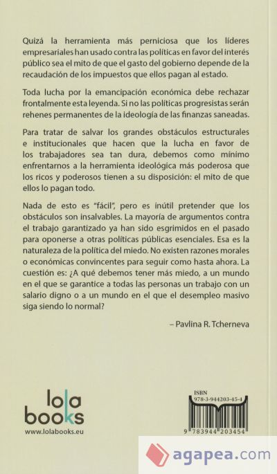 EN FAVOR DEL TRABAJO GARANTIZADO EN FAVOR DEL TRABAJO GARANTIZADO