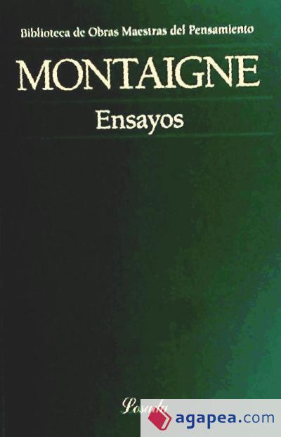 ENSAYOS MONTAIGNE