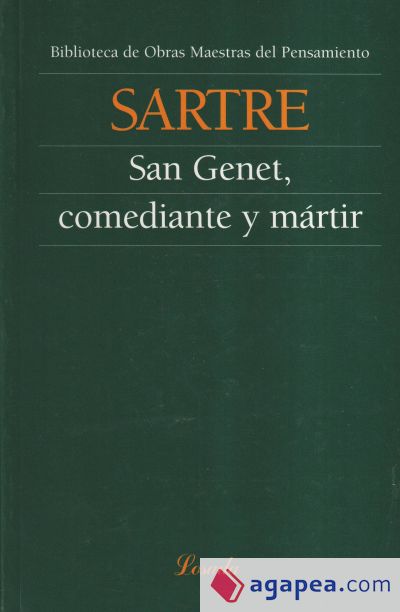 SAN GENET, COMEDIANTE Y MARTIR