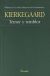 Portada de TEMOR Y TEMBLOR, de Søren Kierkegaard