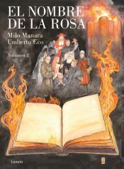Portada de El nombre de la rosa. La novela gr&aacute;fica