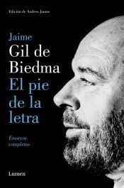 Portada de El pie de la letra