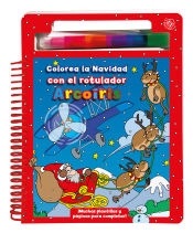 Portada de Colorea la Navidad