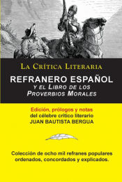 Portada de Refranero Español, Juan Bautista Bergua; Colección La Crítica Literaria por el célebre crítico literario Juan Bautista Bergua, Ediciones Ibéricas