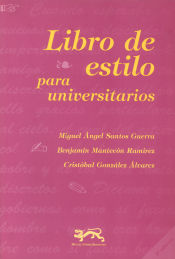 Portada de Libro de estilo para universitarios