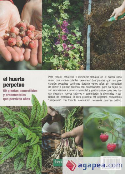 El huerto perpetuo: 59 plantas comestibles y ornamentales que perviven años